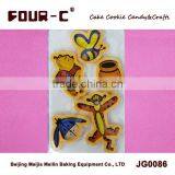 Plastic Cookie Cutter Set, Cartoon Biscuit Cutters