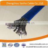 Flexible Copper Conductor Aluminum Foil Shield XLPE/PVC Insulated Control Cable 24*2.5mm2