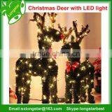 Cheap PVC Plastic Christmas Outdoor Decorative Deer thumbnail-2