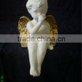 Welcomed Boy Angel Figure Sculpture With Wing