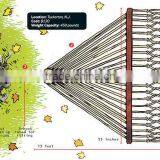 Rainbow Safety System Rope-Style Stansport Polyester Hammock Hanging Straps thumbnail-4