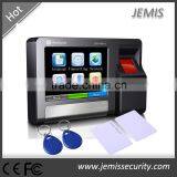 3.5'' TFT Color Touch Screen TCP/IP Network Wiegand26/34 Proximity Card Fingerprint Time Attendance Systems