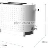 2015 New Design Toaster/ Plastic Housing Kitchen Appliance 2-slices Electric Toaster With CE, CB, GS, ROHS, EMC, LFGB thumbnail-6