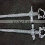 Scaffoding Jack Base With Coupler,Hollow Adjustable Jack Base