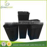 Black Plastic Cheap Price Graden Nursery Flower Pot thumbnail-1