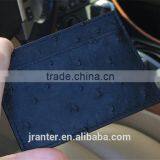 Hot Sell High Quality Ostrich Leather Business Leisure Name Card Holder
