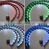 Wireless 7 Color LED Under Car Underbody Neon Strip Auto Light Kits