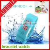 Cheap Price Wholesale Colourful Fashional Led Geneva Silicone Watch thumbnail-5