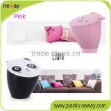 Lovely Fancy Kindergarten Plastic Trash Can thumbnail-4