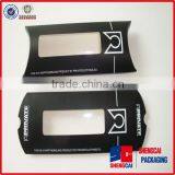 New Design Paper Box With Window Custom Paper Pillow Box With Logo Print Small Pillow Box thumbnail-2