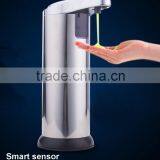 Wholesale Competitive Price ABS Chrome Waterproof Sensor Stainless Steel Automatic Soap Dispenser thumbnail-4