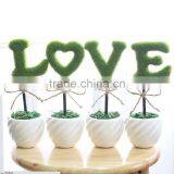 Hot Artificial Bonsai /fake Plant / Pot Decorate Flower Artificial Tree for Gift