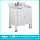 White Bathroom Vanity Carrera Marble Top thumbnail-1