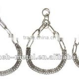 LF-JC-11 stainless steel double row link chain pet chain,dog chain