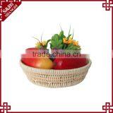 Hot Sale Factory Direct Handcraft Supermarket Kitchen Storage Woven Rattan Bread Basket thumbnail-3