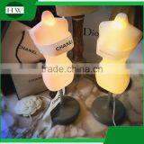 Plastic Model Eye Protection Usb Rechargeable Led Study Reading Desk Table Touch Night Light Lamp thumbnail-3