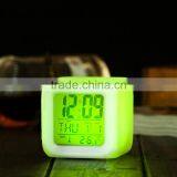 Hot Selling Led Color Changing Alarm Clock Digital Alarm Clock Promotional Gift Alarm Clock thumbnail-4
