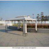 3*4m Rectangle Outdoor Luxury Metal Gazebo thumbnail-1