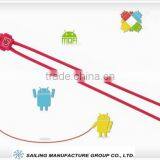 OEM Promotinal Hanging Silicone Mobile Phone Strap,promotional Cell Phone Straps for Iphone/MP3/bag/keychain thumbnail-2