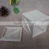 Natural Unfinished Art Mind Small Wooden Craft Perfume Boxes Wholesale thumbnail-2