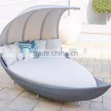 Plastic Outdoor Furniture Outdoor Sunbed With Canopy thumbnail-2