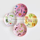 Round Shape Porcelain Plate With Gold Decal,porcelain Dishes With Gold Printing,gold Design Plate Set thumbnail-2