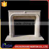 large hand carved marble fireplace travertine mantels NTMF-F525X