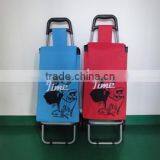 Shopping Time Shopping Trolley, Hard Wearing & Light Weight Oxford Rolling Push Trolley thumbnail-1