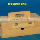 china supplier wholesale natural wooden accordion sewing box