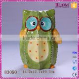 unique shape custom ceramic owl piggy banks for sale