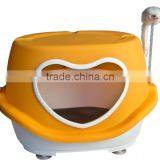 Plastic Cat House Dog Cage With the Hear Shape Hole thumbnail-4