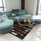 High Quality Factory Price Metal Table Frame Stainless Steel Glass Coffee Table FF-070 thumbnail-3