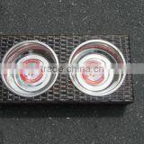 Dobule Dog Dish For Feed Dog thumbnail-1