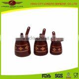 Brown Color Enamel Coffee Warmer Can With Enamel Lid thumbnail-3