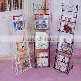 2016 Professional Heavy Duty Metal Magazine Display Shelf Storage Rack thumbnail-2