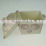 Stoneware Casserole Mini Square Shape thumbnail-1