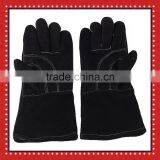 Premium Leather Grill Gloves Heat Resistant BBQ Gloves thumbnail-1