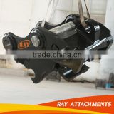 Connect machine hydraulic quick hitch coupler for excavator