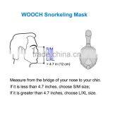 Full Face Snorkel Mask - Easybreath Snorkeling Mask Surface Scuba Diving Goggles Swimming Kit - 180 View Anti Fog - Detachable thumbnail-3