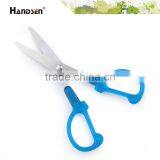 5" Transparent Handle Scissors in Professional Scissors Factory thumbnail-2
