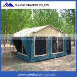 3-4 Person Camper Roof Top Tent on Trailer 2017 With Wholesale
