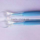 Food Grade High Quality Baby Plastic Grinding Spoon Silicone Baby Spoon , Silicone Kitchen Spoon thumbnail-1