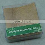 2016 Biodegradable Bamboo Arc Seasoning Dish