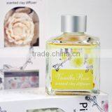 Wholesale Luxury Square 100ml Scented Ceramic Flower Diffuser, Aroma Reed Diffusers Gift Set thumbnail-2