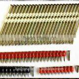 High Quality Red Plastic Color Low Carbon Harded Steel Galvanized Concrete Nails for Construction thumbnail-6