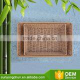 factory natural cheap customized rattan skep gift hanging basket