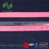 14mm Red Glitter Woven Jacquard Flower Non-slip Picot Edging Elastic Shoulder Bra Strap