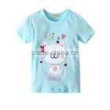 High Quality Children's Clothes 100% Cotton Short Sleeve Printed Cat 2pcs Set thumbnail-2