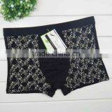 Printed Geometry Fashion Bamboo Fiber Men Briefs Stock Men Boxer Briefs Boyshort thumbnail-3