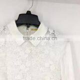 Women Chiffon Lace Blouse Stock Clothes thumbnail-2